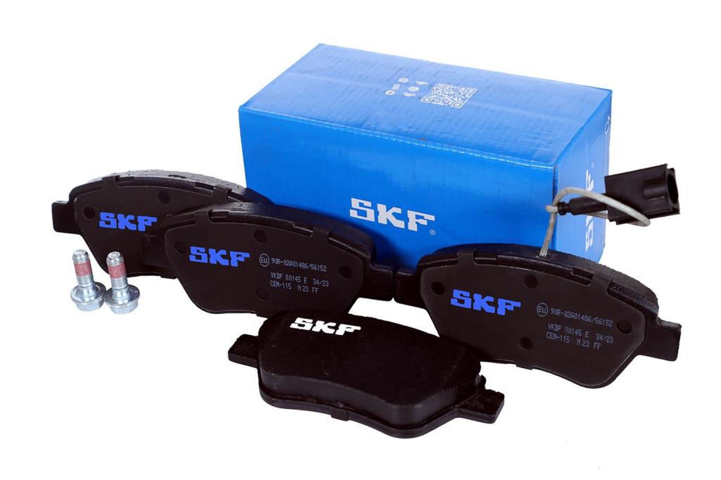 Jeu de 4 plaquettes de frein SKF ref. VKBP 80145 E